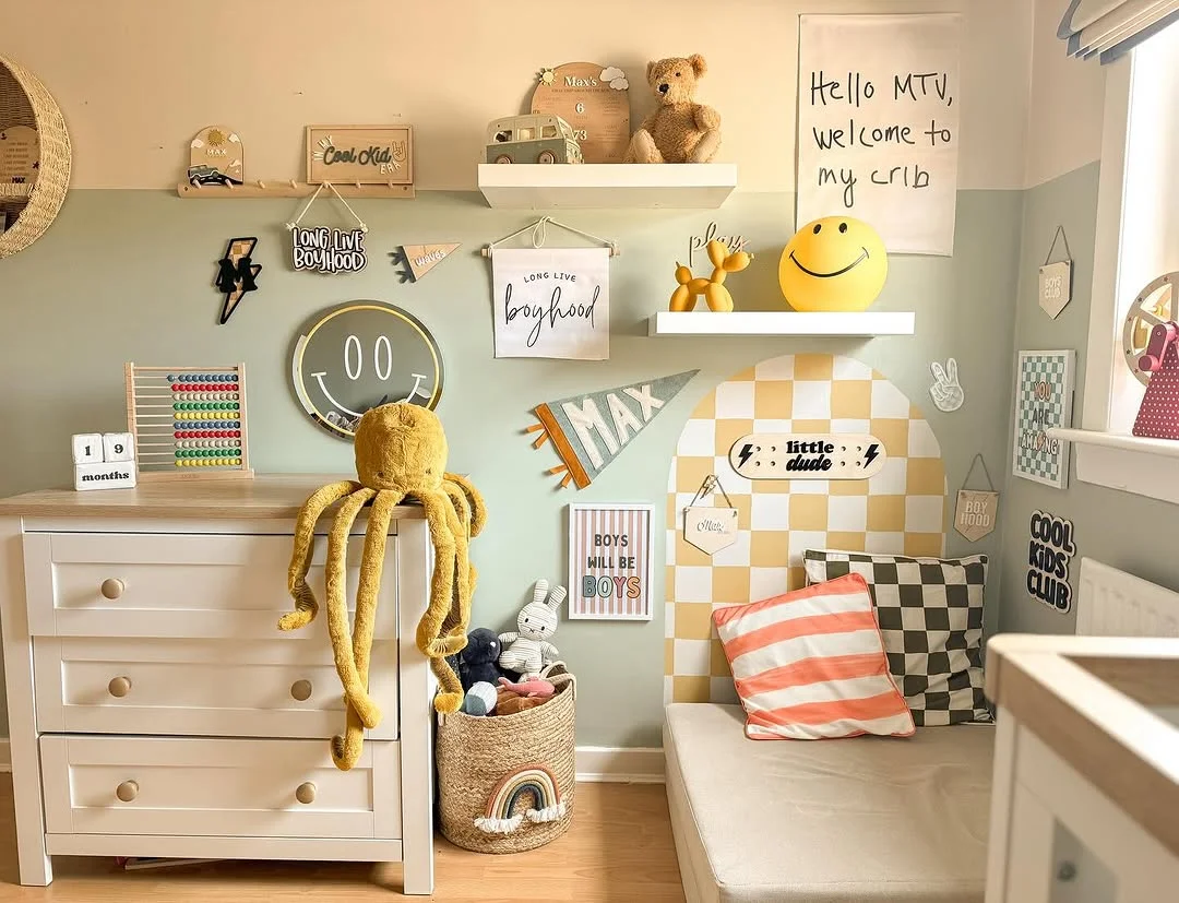 Cool & Cozy Boy's Nursery