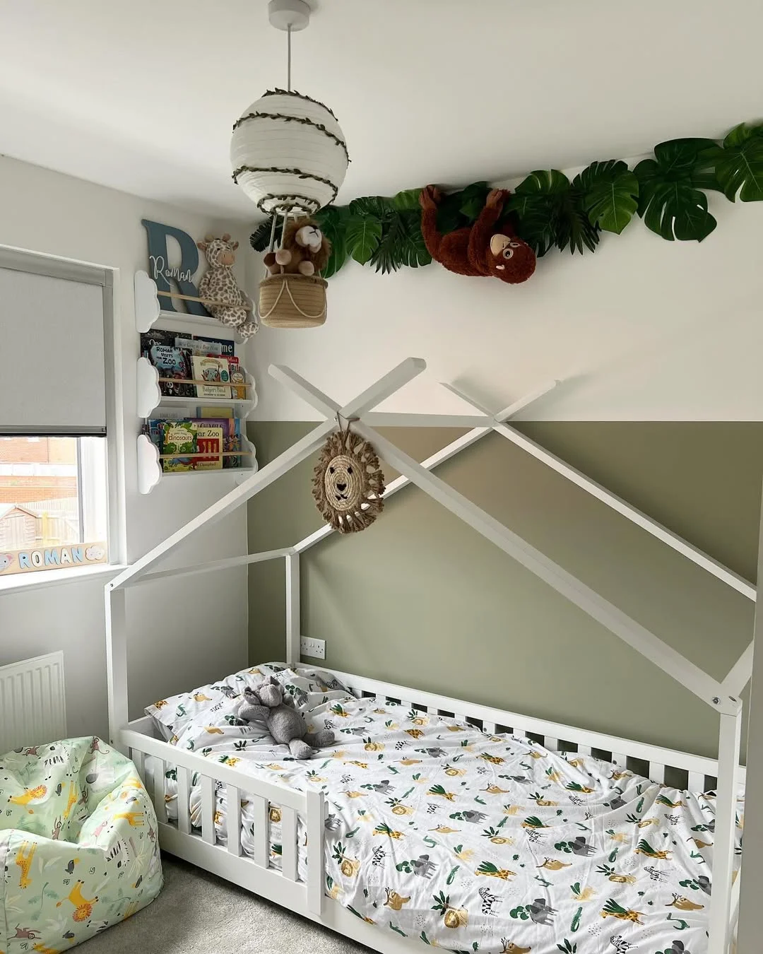 Roman's Jungle Adventure Bedroom