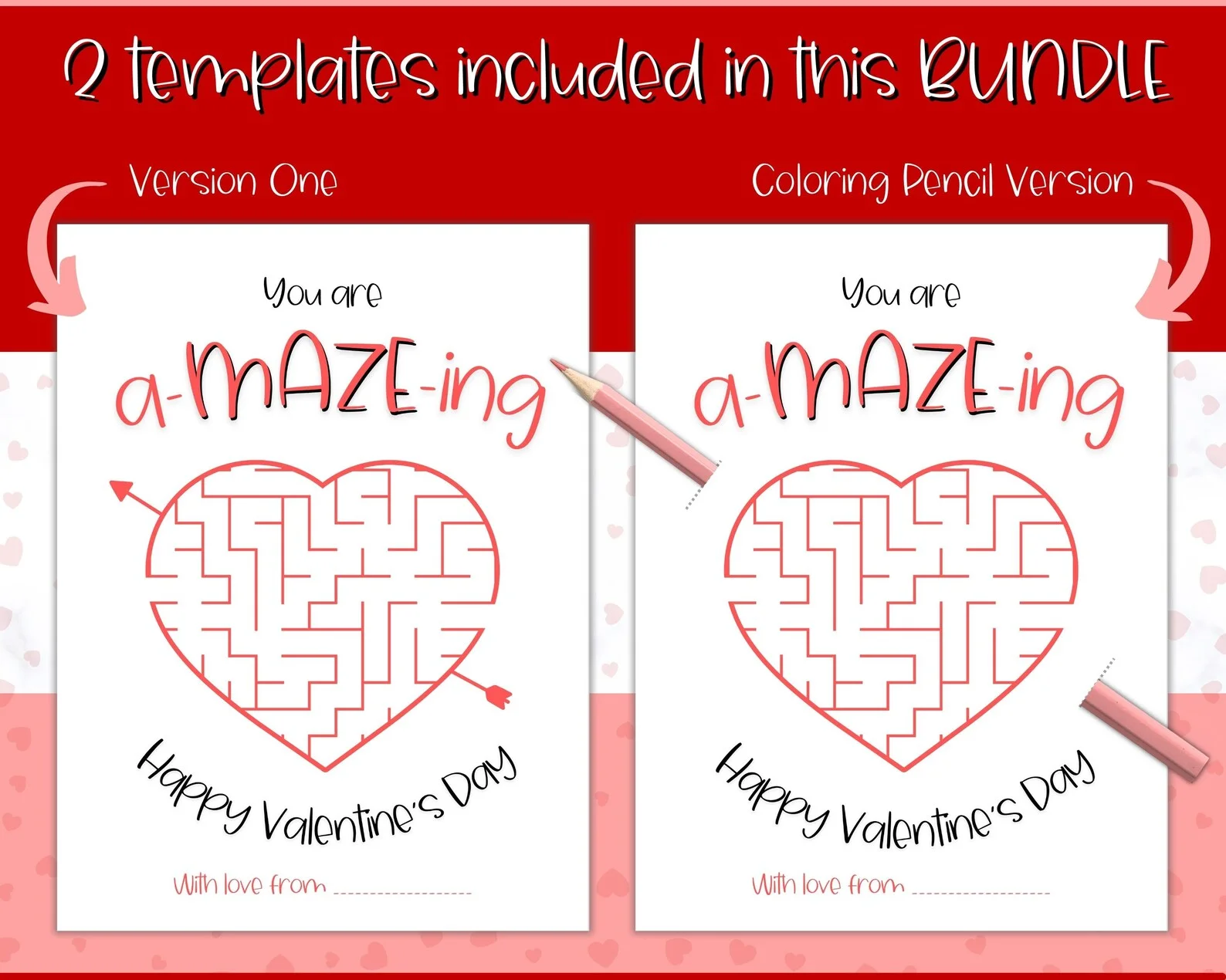 A-maze-ing Valentine's Day Cards