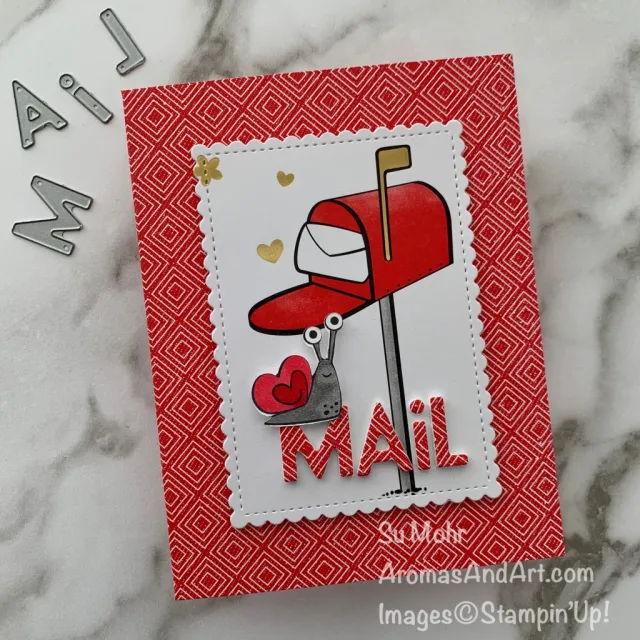 Snail Mail Valentine's Card